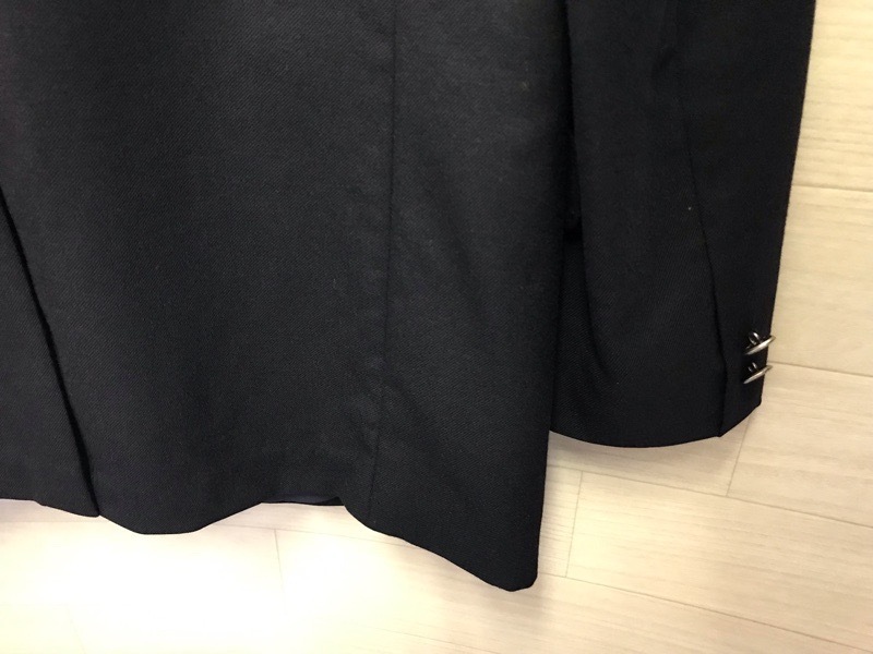 神奈川県 向上高校 男子ブレザー 旧ボタン【0207914】