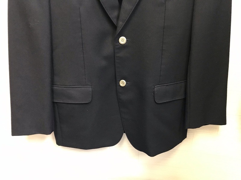 神奈川県 向上高校 男子ブレザー 旧ボタン【0207914】