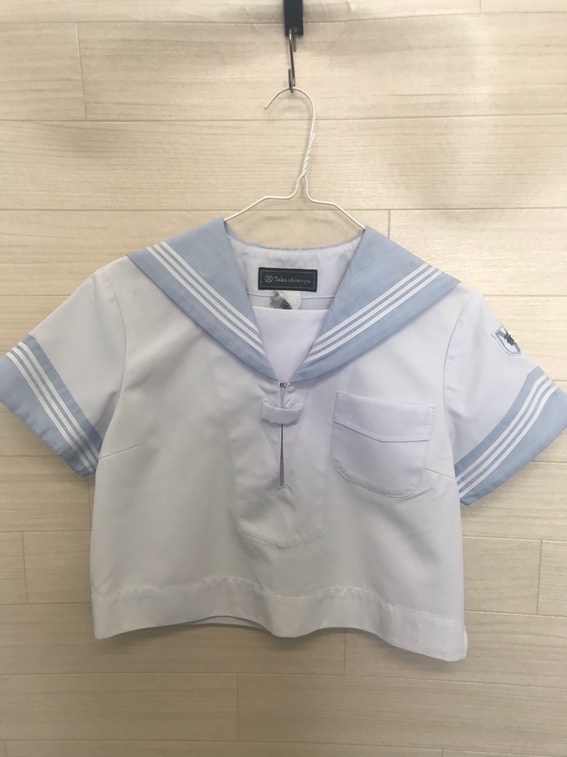 神奈川県　横浜隼人高校　セーラー服（夏）【034910】