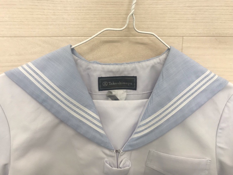 神奈川県　横浜隼人高校　セーラー服（夏）【034910】
