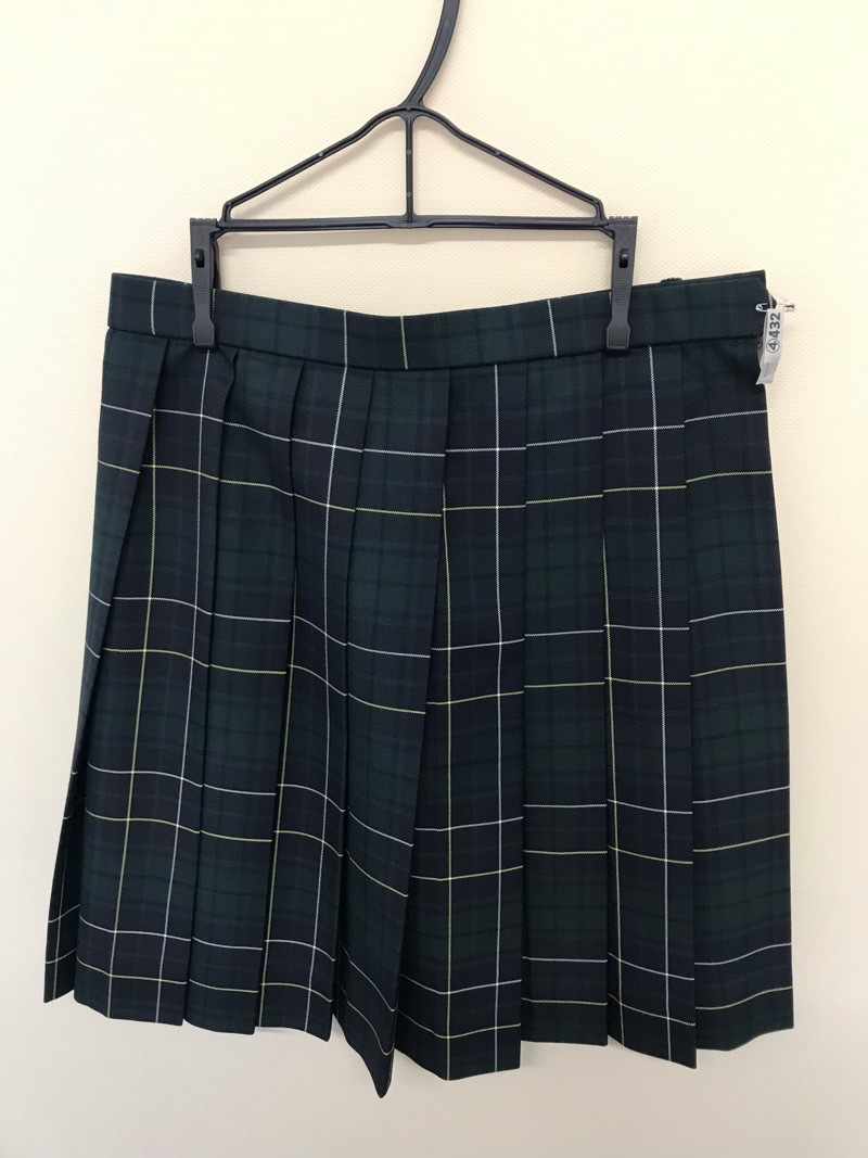 神奈川県　向上高校　スカート（冬）【0304432】