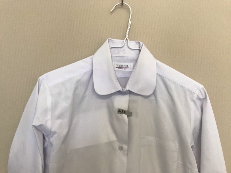 神奈川県　睦合東中学校　ブラウス（長袖）【0304279】