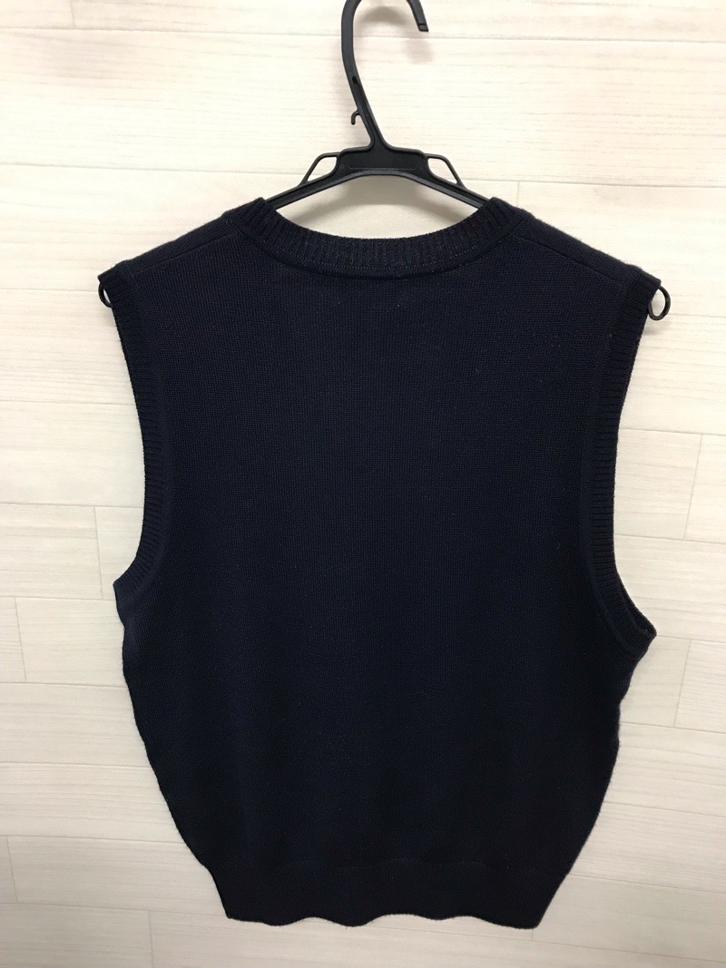 神奈川県　向上高校　ニットベスト　【0304817】