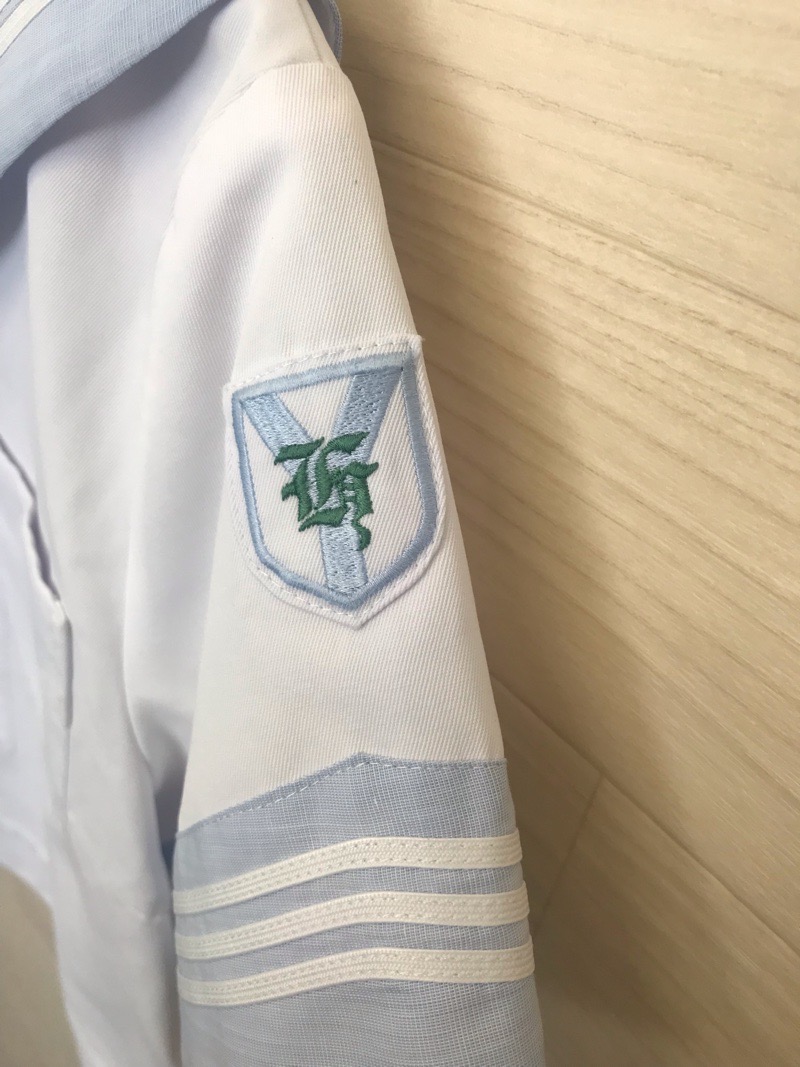 神奈川県　横浜隼人高校　セーラー服（夏）【0304911】