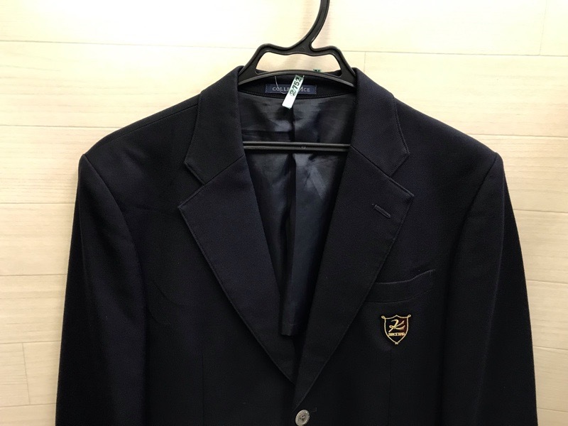 神奈川県　向上高校　男子ブレザー　旧ボタン【0202752】