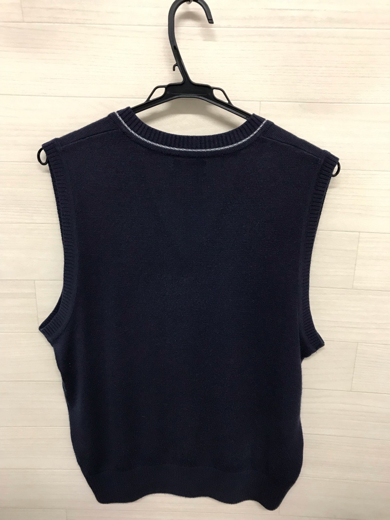 神奈川県　向上高校　ニットベスト　【0304818】