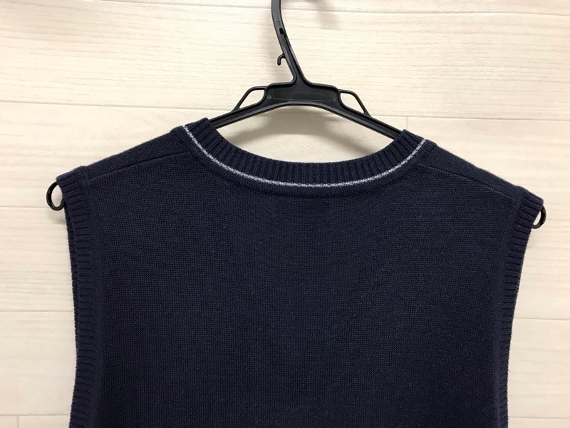 神奈川県　向上高校　ニットベスト　【0304818】