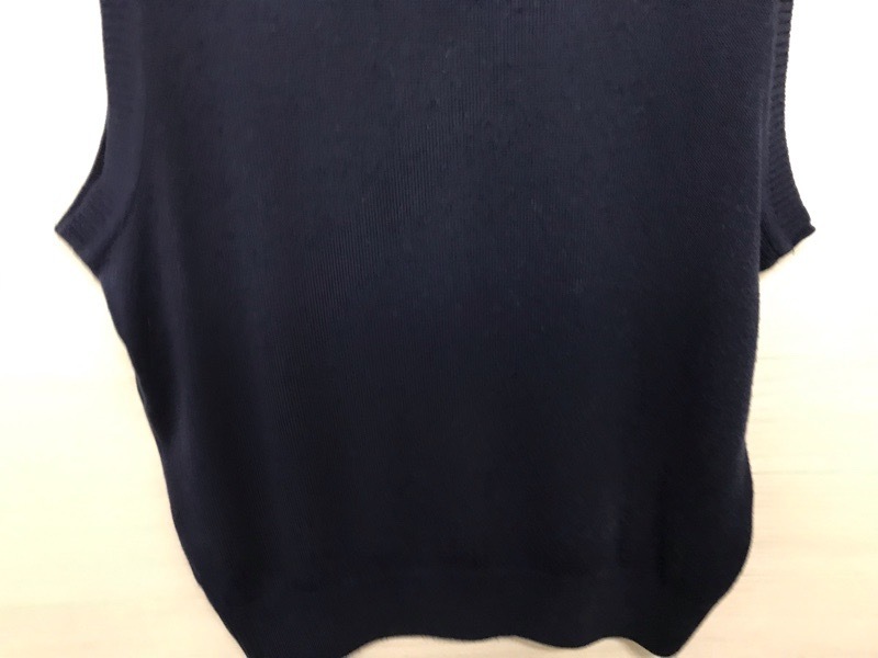 神奈川県　向上高校　ニットベスト　【0304818】