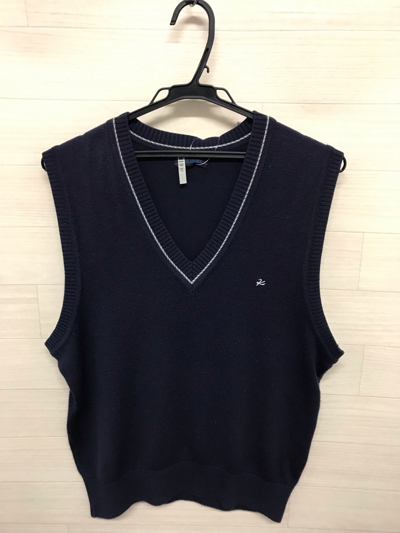 神奈川県　向上高校　ニットベスト　【0304818】