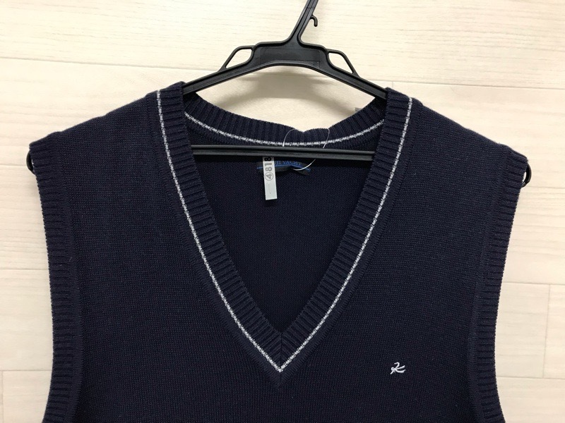 神奈川県　向上高校　ニットベスト　【0304818】