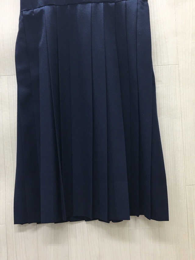 神奈川県　厚木中学校　ジャンバースカート（冬）【0209621】