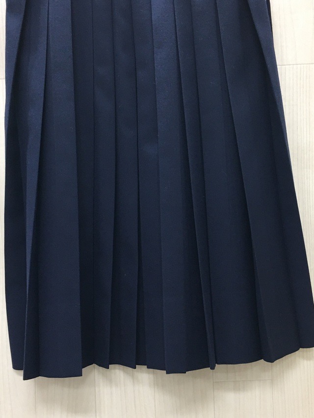 神奈川県　厚木中学校　ジャンバースカート（冬）【0209621】