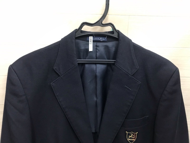 神奈川県 向上高校 男子ブレザー 旧ボタン【0209603】