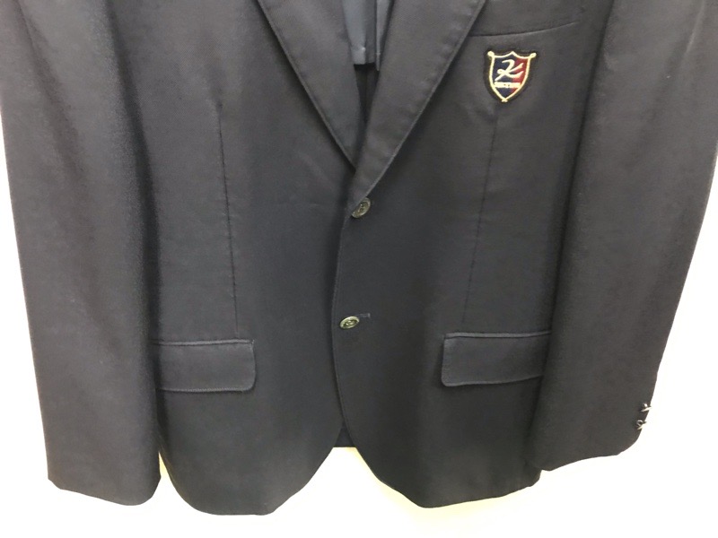 神奈川県 向上高校 男子ブレザー 旧ボタン【0209603】