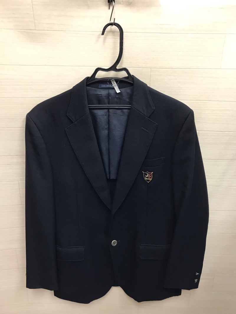 神奈川県 向上高校 男子ブレザー 旧ボタン【0302907】
