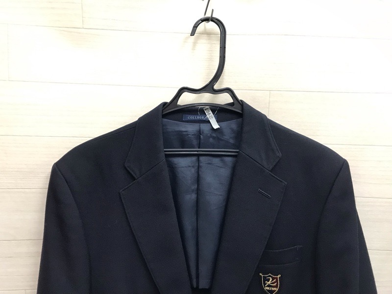 神奈川県 向上高校 男子ブレザー 旧ボタン【0302907】