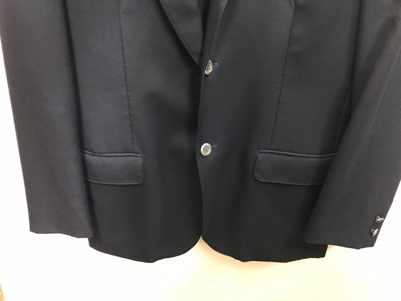 神奈川県 向上高校 男子ブレザー 旧ボタン【0302907】