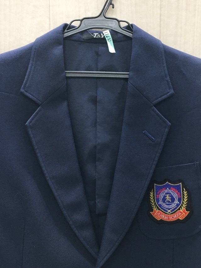 神奈川県　睦合東中学校　男子ブレザー　【0209711】