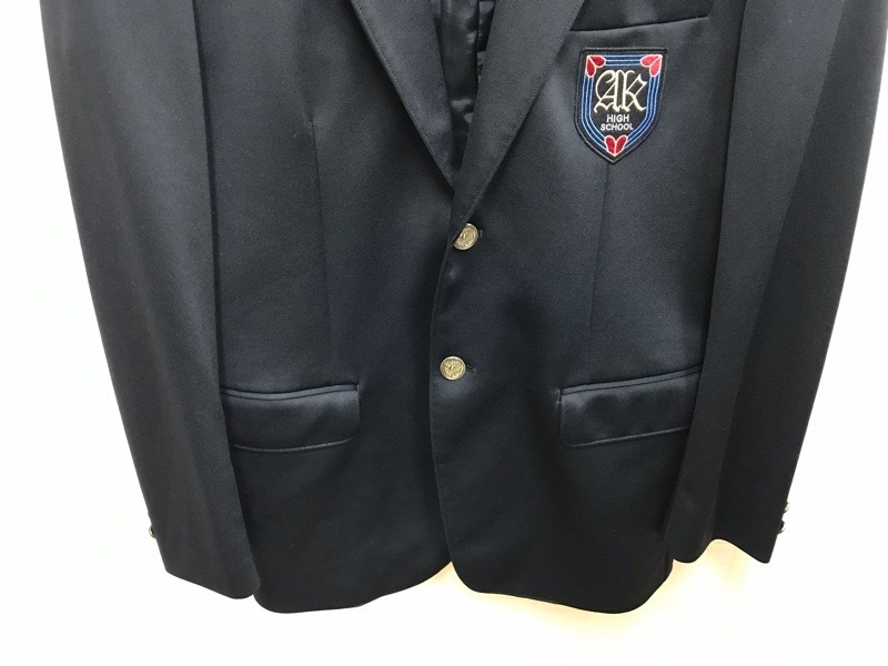 神奈川県 厚木北高校 男子ブレザー 【0303686】