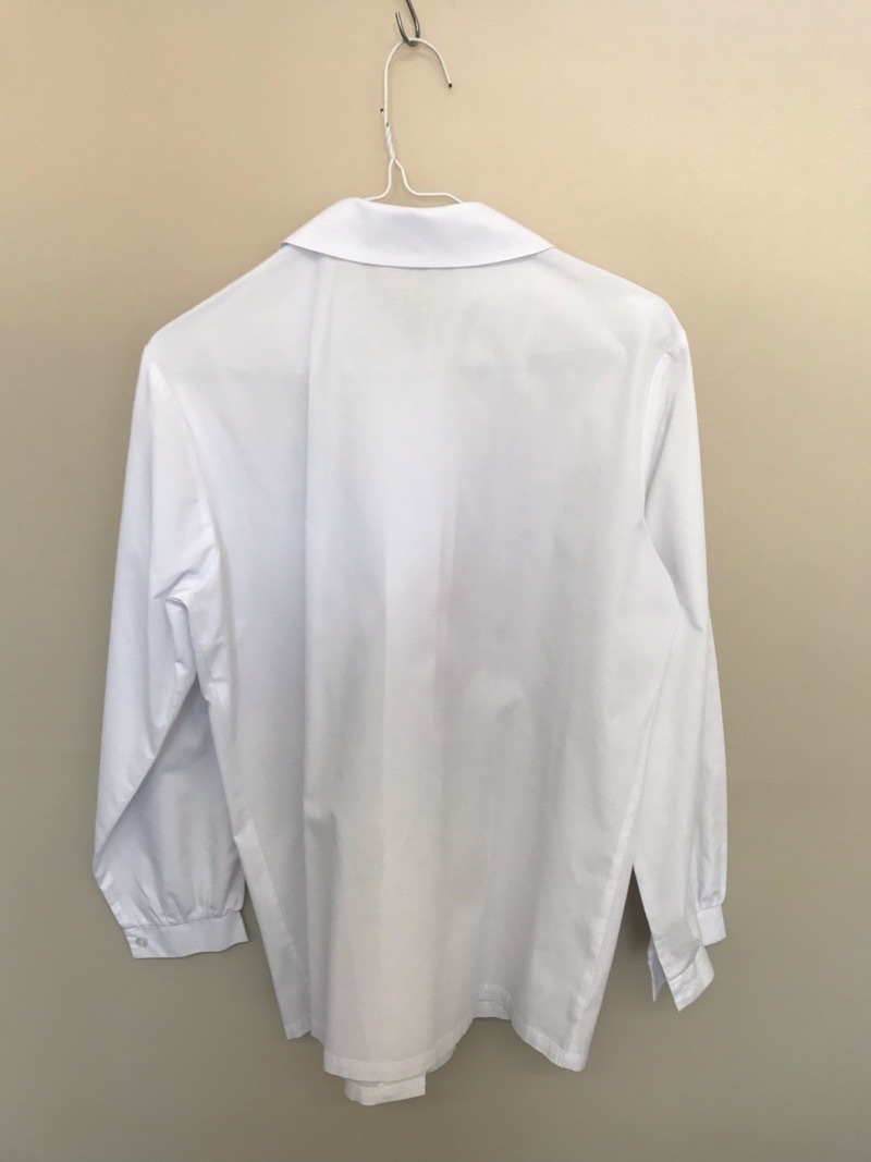 神奈川県　座間中学校　ブラウス　【0210796】