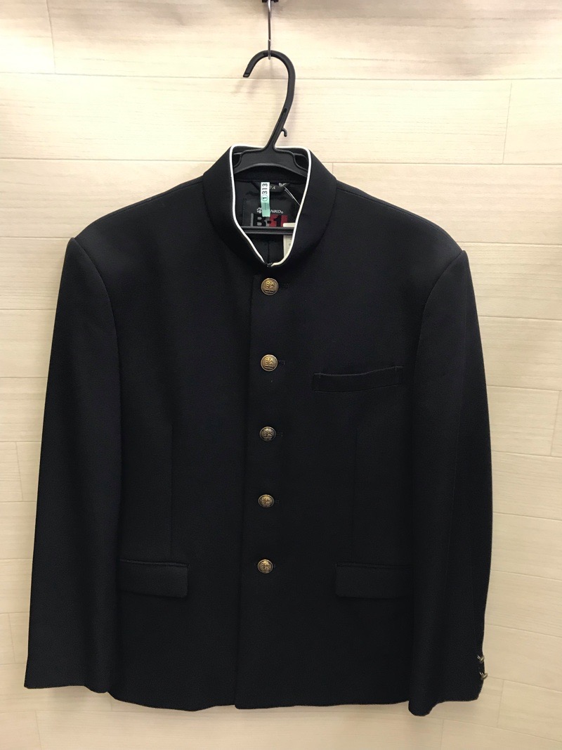 神奈川県　睦合中学校　学ラン　旧デザイン【0201313】