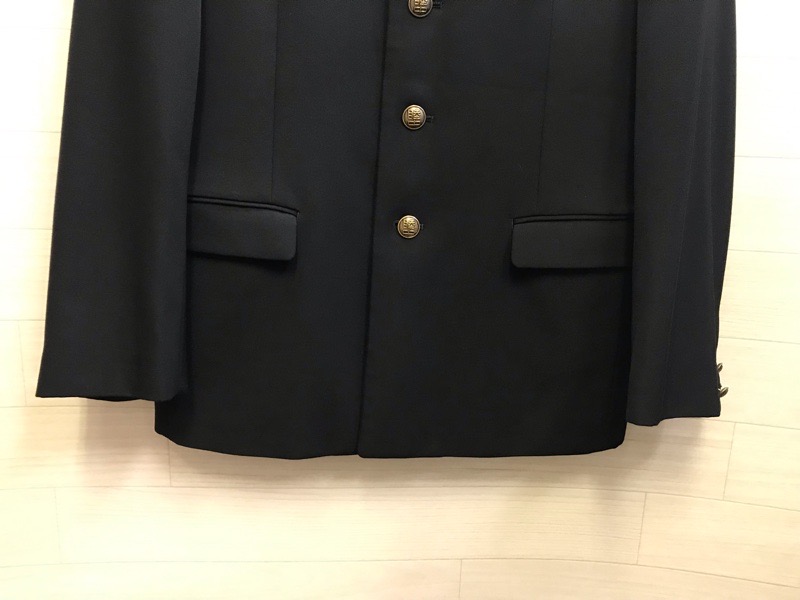 神奈川県　睦合中学校　学ラン　旧デザイン【0201313】