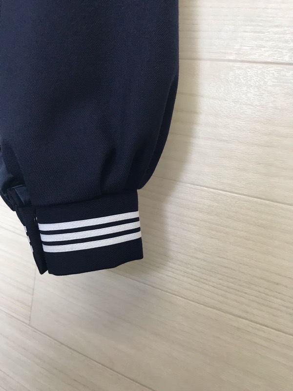 神奈川県　伊勢原中学校　セーラー服（冬）【0305803】
