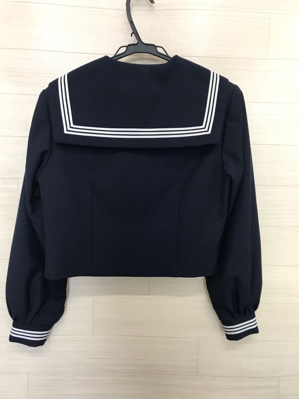 神奈川県　伊勢原中学校　セーラー服（冬）【0305803】
