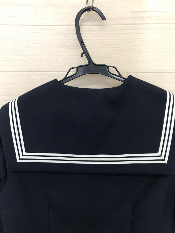 神奈川県　伊勢原中学校　セーラー服（冬）【0305803】