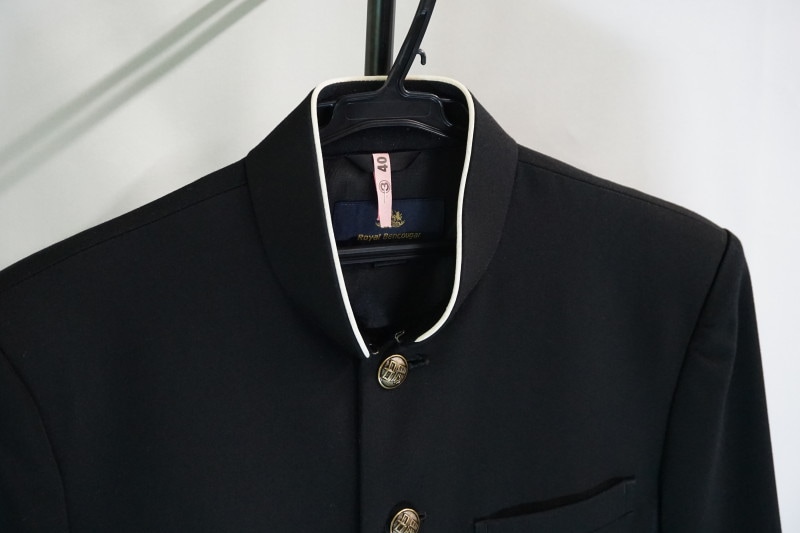 神奈川県 睦合中学校 学ラン 旧デザイン【0103040】