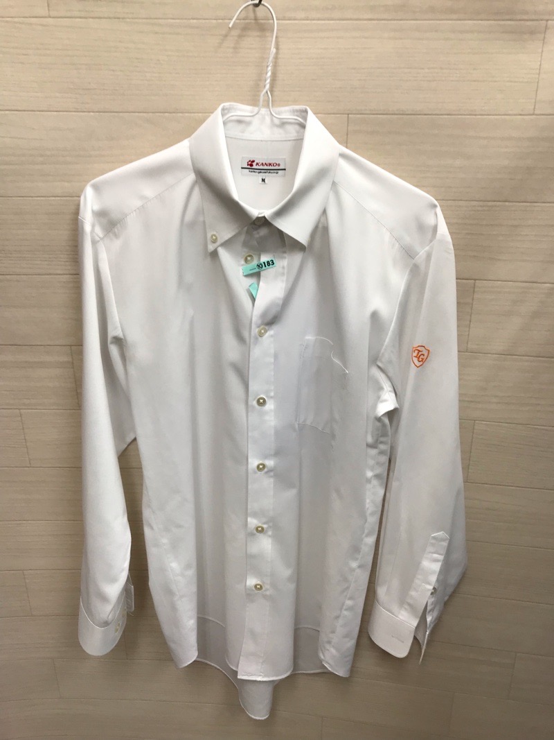 神奈川県 立花学園高校 ワイシャツ 長袖 【0210183】