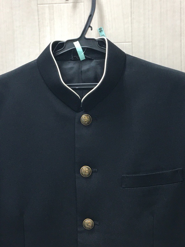 神奈川県　睦合中学校　学ラン　旧デザイン【0203050】