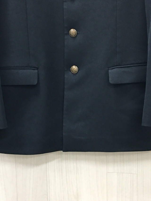 神奈川県　睦合中学校　学ラン　旧デザイン【0203050】