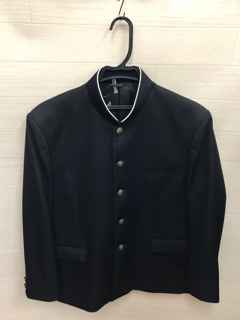 神奈川県　睦合中学校　学ラン　旧デザイン【0302833】