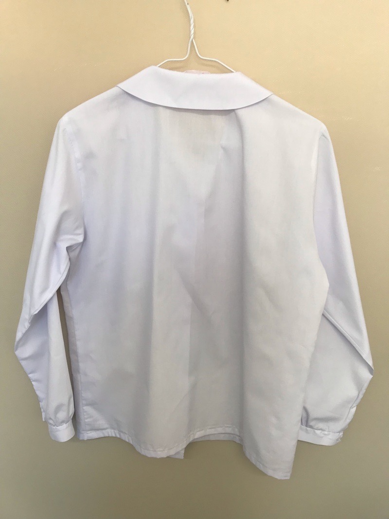 神奈川県 厚木中学校 ブラウス 【0303721】