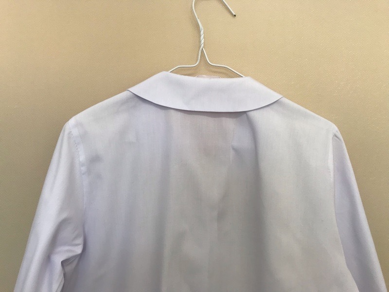 神奈川県 厚木中学校 ブラウス 【0303721】