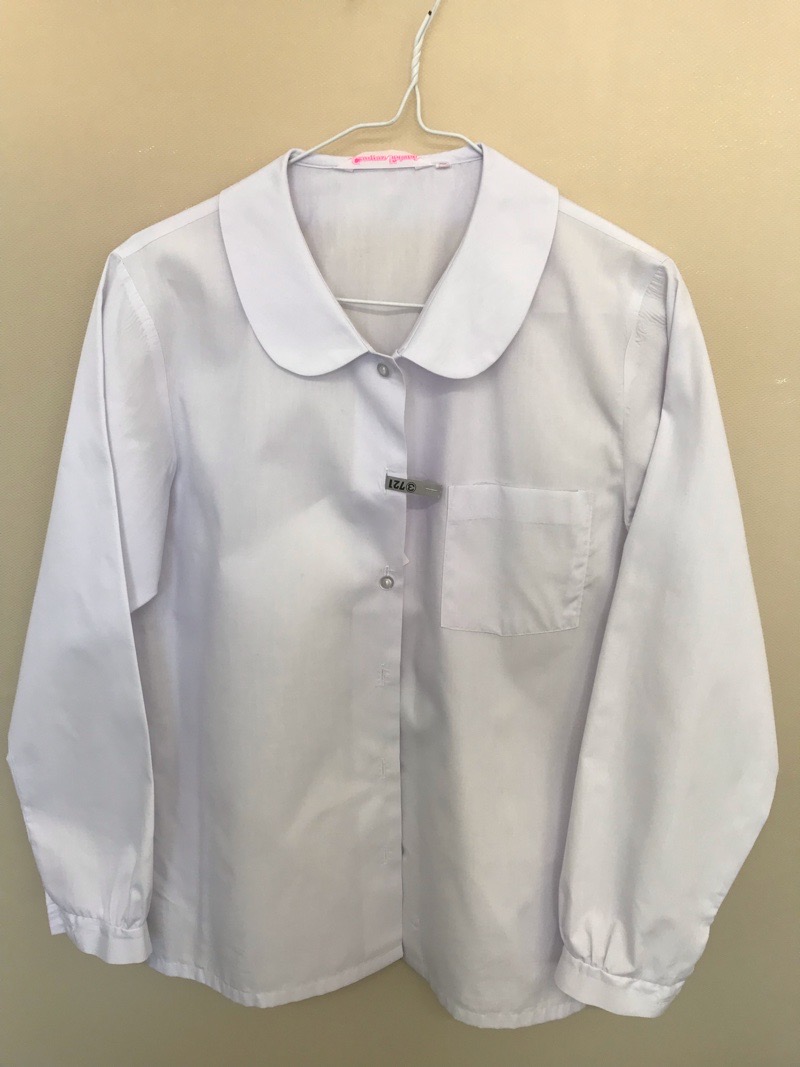 神奈川県 厚木中学校 ブラウス 【0303721】