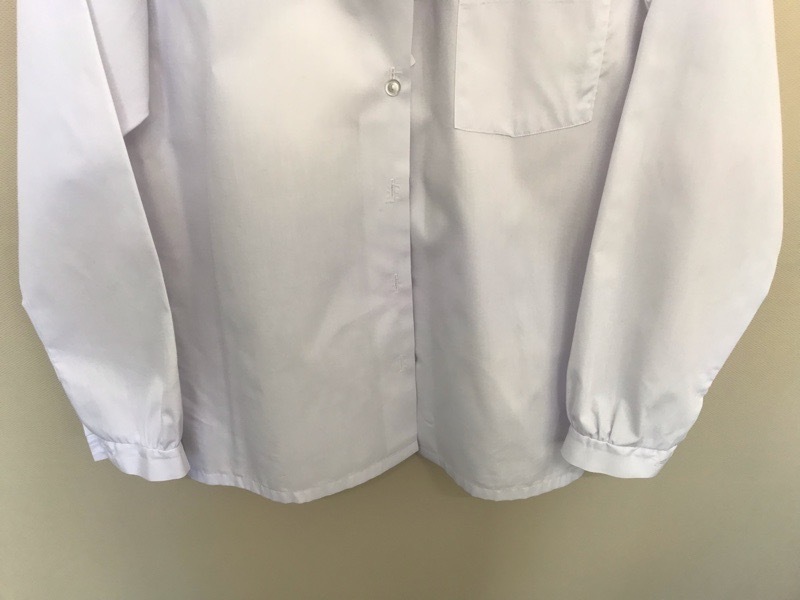 神奈川県 厚木中学校 ブラウス 【0303721】