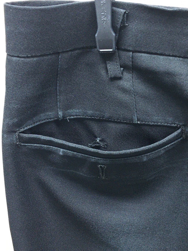 神奈川県　荻野中学校　ズボン　【0204333】