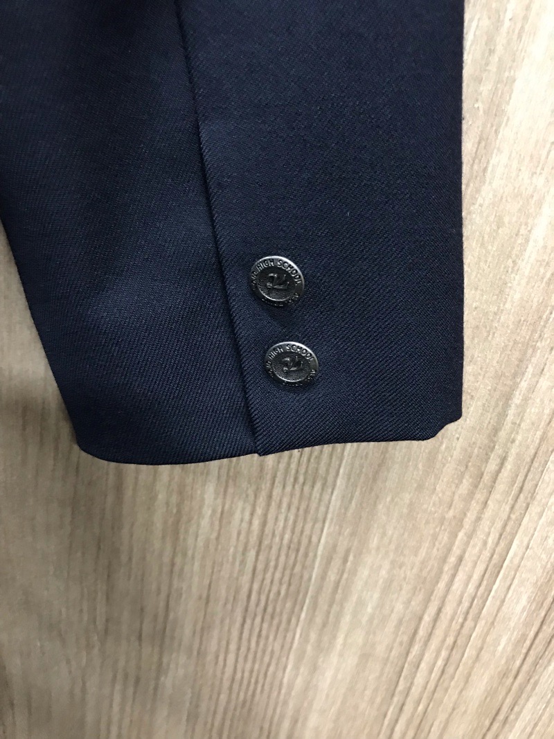 神奈川県　向上高校　女子ブレザー　旧ボタン【0205483】