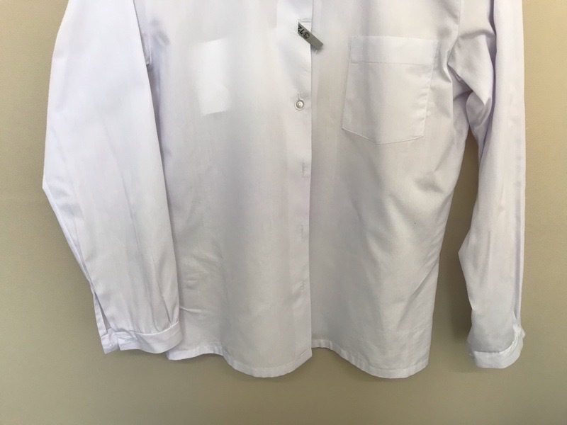 神奈川県　厚木中学校　ブラウス　【0303722】