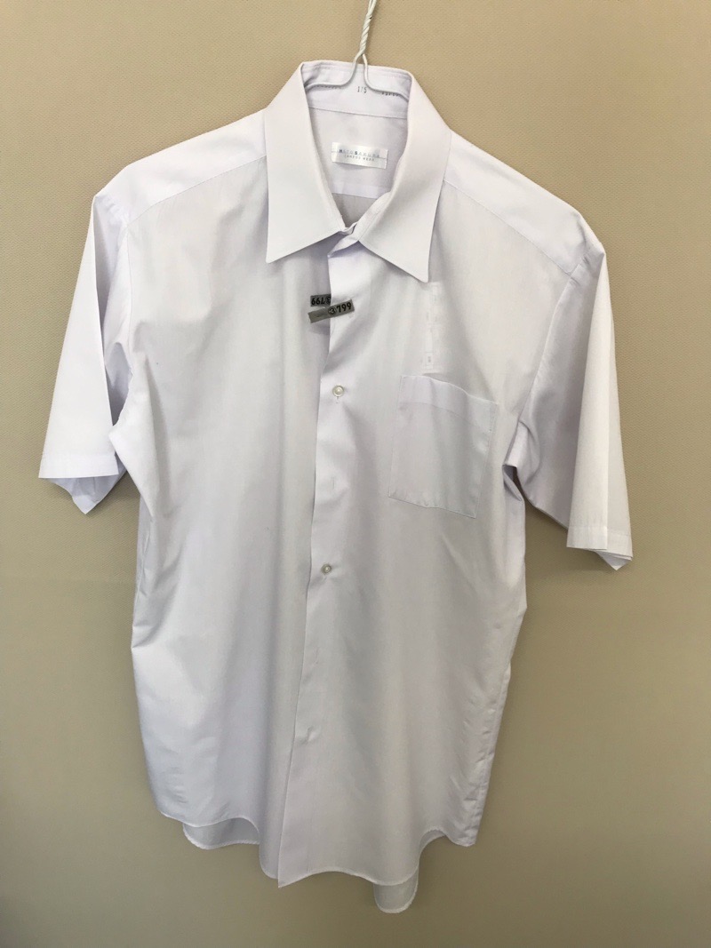 神奈川県　厚木中学校　ワイシャツ（半袖）【0303799】