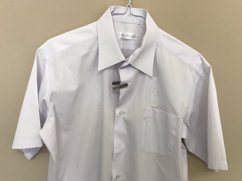 神奈川県　厚木中学校　ワイシャツ（半袖）【0303799】