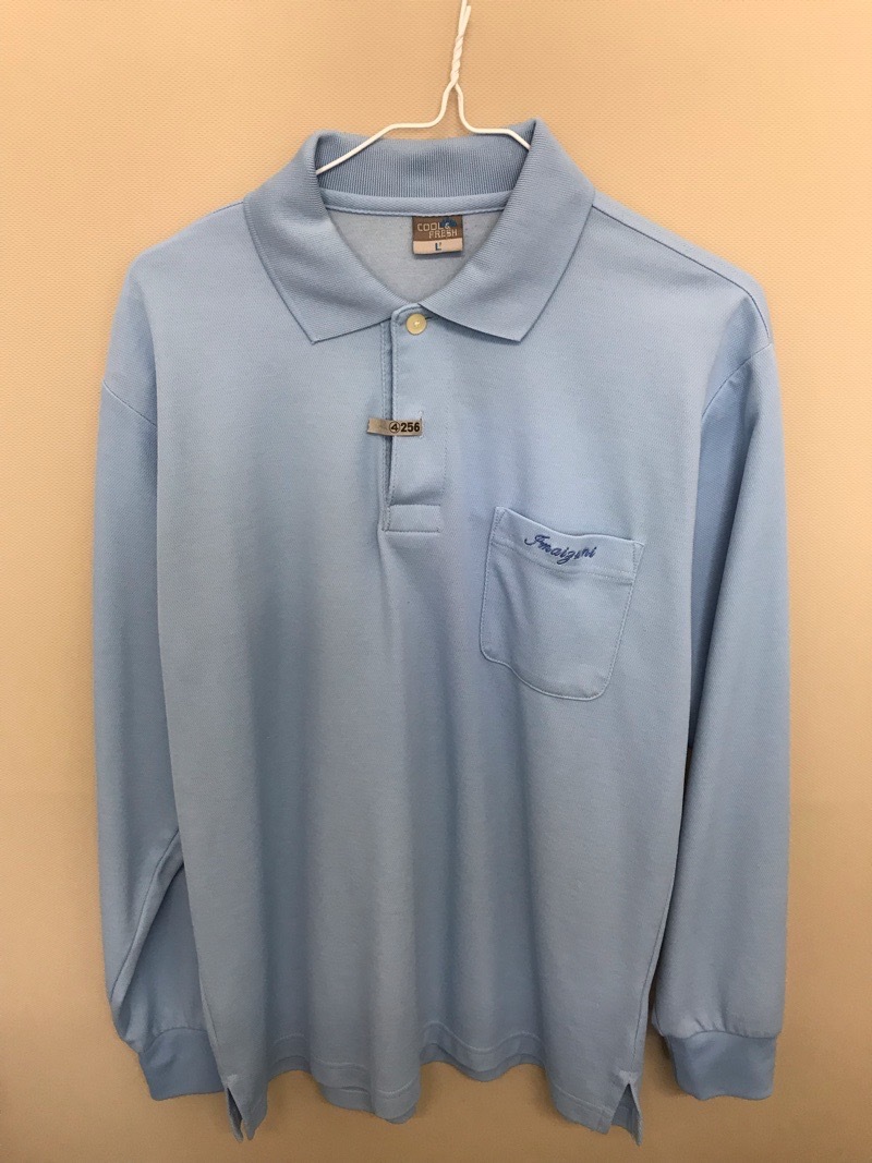 神奈川県　今泉中学校　ポロシャツ（長袖）【0304256】