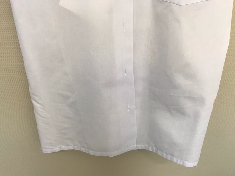 神奈川県　厚木中学校　ブラウス　【0303723】