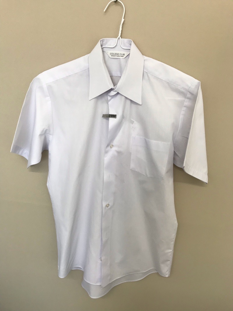 神奈川県　厚木中学校　ワイシャツ（半袖）【030800】