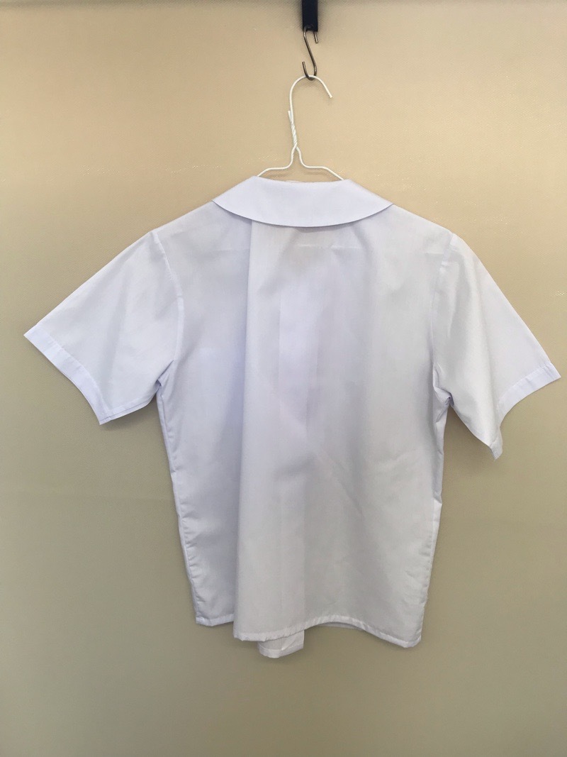 神奈川県 厚木中学校 ブラウス 【0303724】