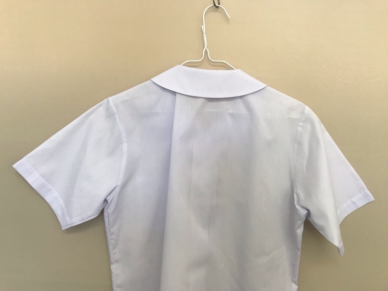 神奈川県 厚木中学校 ブラウス 【0303724】