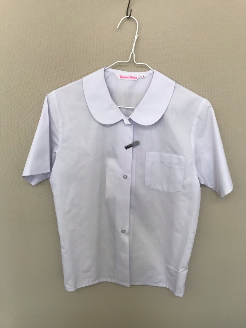 神奈川県　厚木中学校　ブラウス（半袖）【0304424】