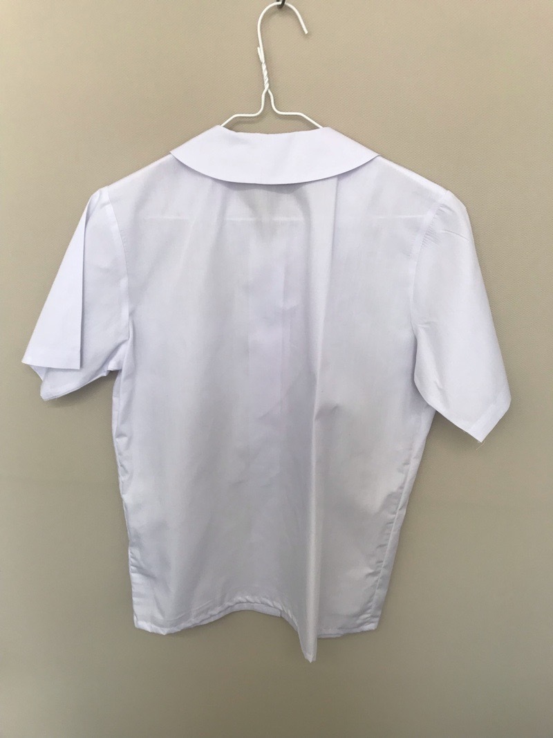 神奈川県　厚木中学校　ブラウス（半袖）【0304424】